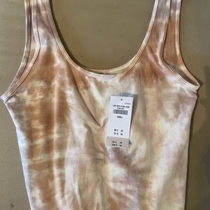Abercrombie Tie Dye bodysuit NWT